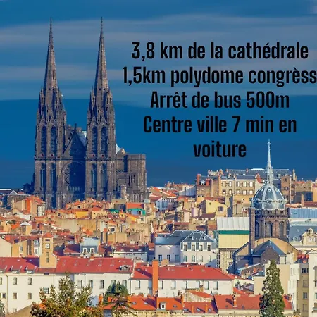 Maison Chanteranne Avec Parking Gratuit Clermont-Ferrand